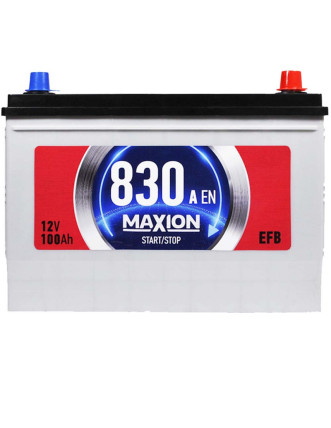 Автомобільний акумулятор MAXION EFB Asia 100Ah 830A R+ (правий +) SMF N70