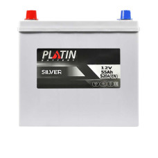 Автомобільний акумулятор PLATIN Silver Asia 55Ah 520A L+ (лівий +) SMF NS60