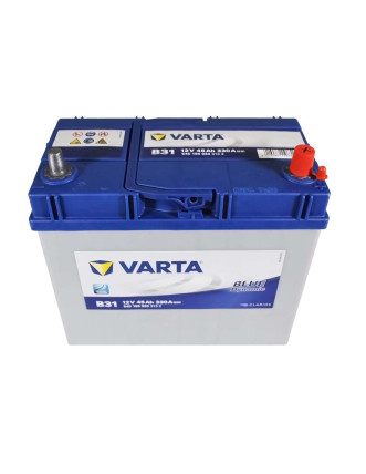 Автомобільний акумулятор VARTA Blue Dynamic Asia 45Ah 330A R+ (правий +) B31 тонка клема