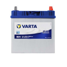 Автомобільний акумулятор VARTA Blue Dynamic Asia 45Ah 330A R+ (правий +) B31 тонка клема