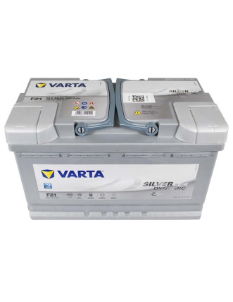 Автомобільний акумулятор VARTA Silver Dynamic AGM 80Ah 800А R+ (правий +) F21