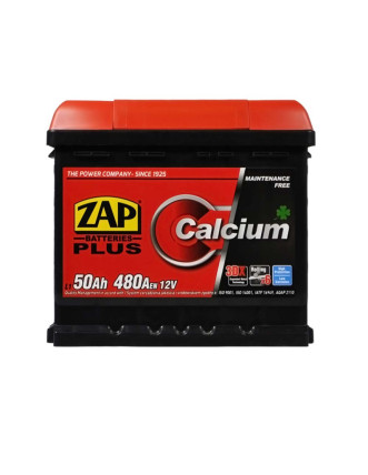 Автомобільний акумулятор ZAP Plus 50Ah 420A L+ (лівий +) 550 96