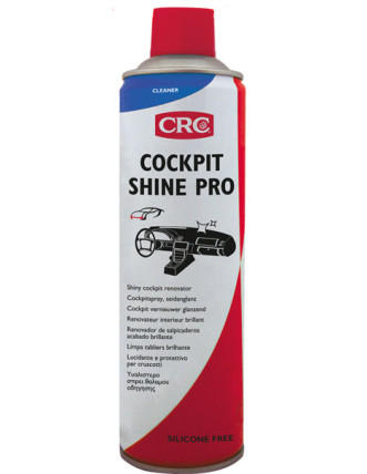 CRC COCKPIT SHINE PRO глянцевий очисник торпеди для відновлення пластику 500 мл