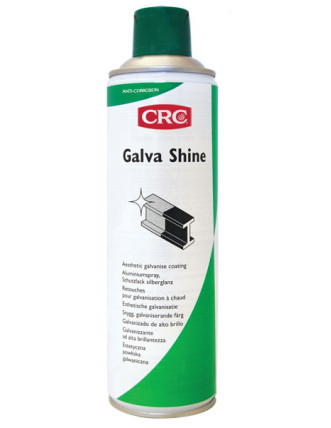 CRC GALVA SHINE цинко-алюмінієве покриття з глянцевим блиском 500 мл