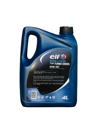 Моторне масло ELF EVOLUTION 700 TURBO DIESEL 10W-40 4 л