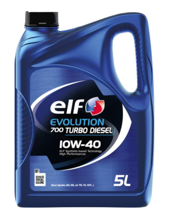 Моторне масло ELF EVOLUTION 700 TURBO DIESEL 10W-40 5 л