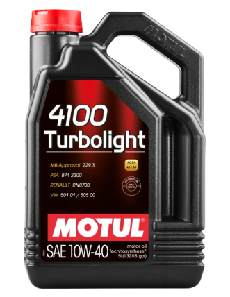 MOTUL 4100 TURBOLIGHT 10W-40