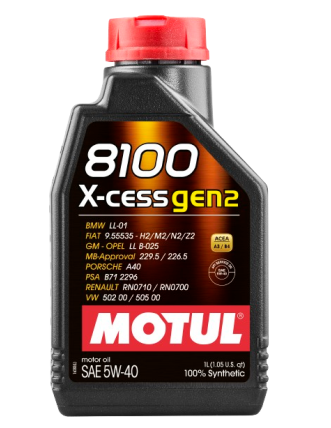 MOTUL 8100 X-CESS GEN2 5W-40