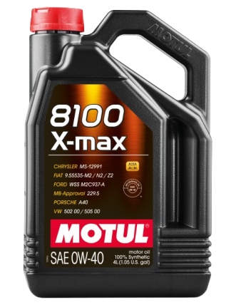 MOTUL 8100 X-MAX 0W-40