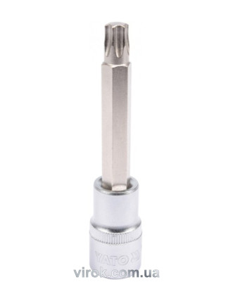 Головка торцева з насадкою викрутковою TORX YATO 1/2" Т50 х 100 мм