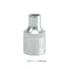 Головка торцева дванадцятигранна YATO 1/2" М8 х 38 мм