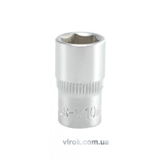 Головка торцева шестигранна YATO 1/4" М10 х 25 мм