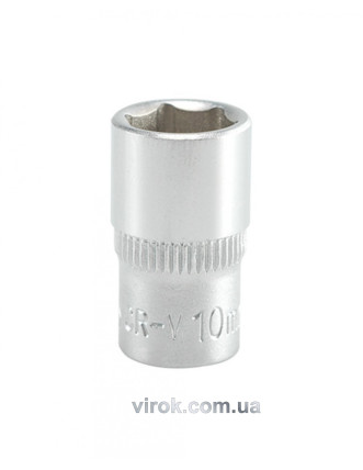 Головка торцева шестигранна YATO 1/4" М10 х 25 мм