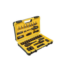 Набір головок торцевих STANLEY 1/2" з інструментами 30 шт