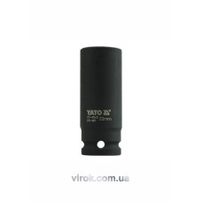Головка торцева ударна шестигранна YATO 1/2" М22 х 78 мм