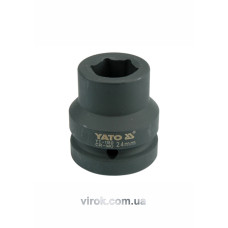 Головка торцева ударна шестигранна YATO 1" М24 х 59 мм