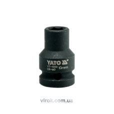 Головка торцева ударна шестигранна YATO 1/2" М10 х 39 мм