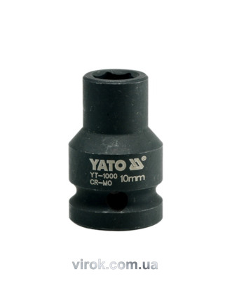 Головка торцева ударна шестигранна YATO 1/2" М10 х 39 мм