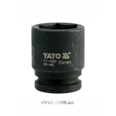Головка торцева ударна шестигранна YATO 3/4" M35 х 56 мм
