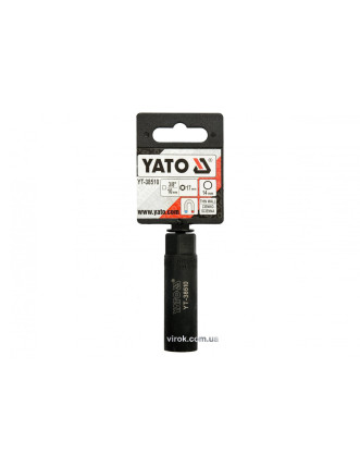 Головка торцева дванадцятигранна для свічок YATO 3/8" М14