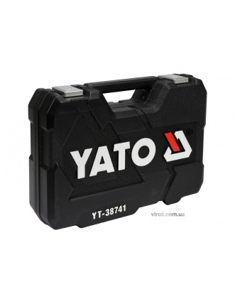 Набір головок торцевих YATO 1/2" М10-32 мм з інструментами 25 шт