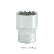 Головка торцева дванадцятигранна YATO 1/2" М21 х 38 мм