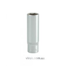 Головка торцева шестигранна довга YATO 1/2" М17 х 76 мм