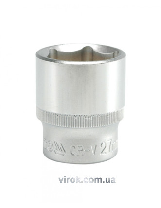 Головка торцева шестигранна YATO 1/2" М27 х 42 мм