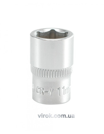 Головка торцева шестигранна YATO 1/4" М11 х 25 мм