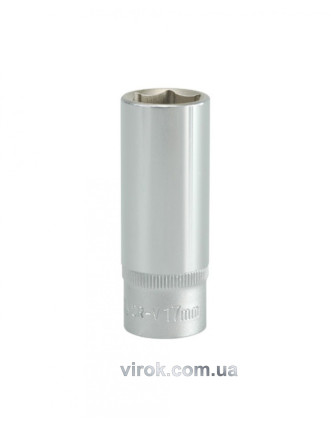 Головка торцева шестигранна довга YATO 3/8" М17 х 63 мм
