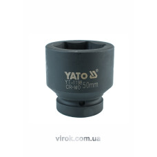 Головка торцева ударна шестигранна YATO 1" М50 х 73 мм