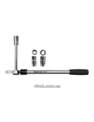 Ключ для коліс з тріщаткою YATO 17 х 19 х 21 x 23 мм