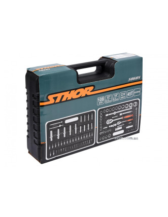 Набір головок торцевих STHOR 1/2" 108 шт