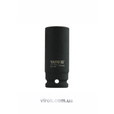 Головка торцева ударна шестигранна YATO 1/2" М23 х 78 мм