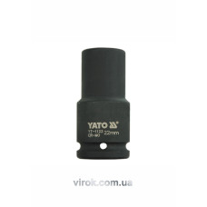 Головка торцева ударна шестигранна YATO 3/4" М22 х 90 мм