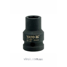 Головка торцева ударна шестигранна YATO 1/2" М11 х 39 мм