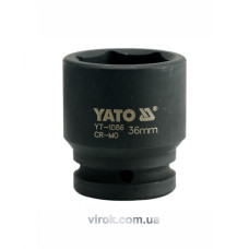 Головка торцева ударна шестигранна YATO 3/4" М36 х 56 мм
