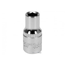 Головка торцева шестигранна YATO 1/4" М5.5 CrV [Блістер]