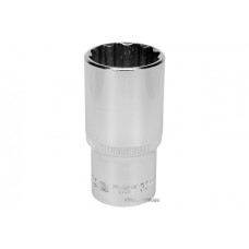 Головка торцева дванадцятигранна довга YATO 1/2" М30 х 77 мм