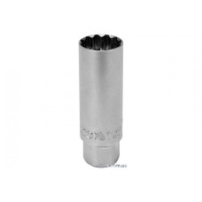 Головка торцева дванадцятигранна для свічок YATO 3/8" М16