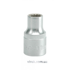 Головка торцева дванадцятигранна YATO 1/2" М10 х 38 мм
