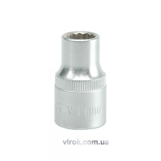 Головка торцева дванадцятигранна YATO 1/2" М11 х 38 мм