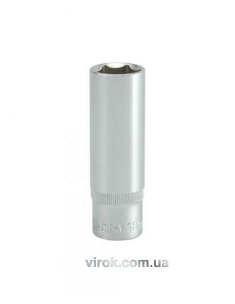 Головка торцева шестигранна довга YATO 1/2" М18 х 76 мм