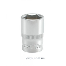 Головка торцева шестигранна YATO 1/4" М12 х 25 мм