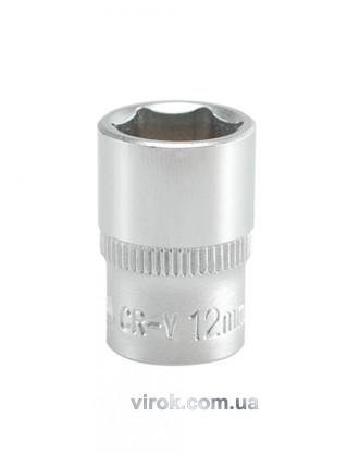 Головка торцева шестигранна YATO 1/4" М12 х 25 мм