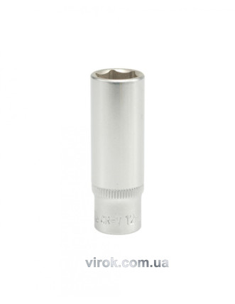 Головка торцева шестигранна YATO 1/4" М12 х 50 мм
