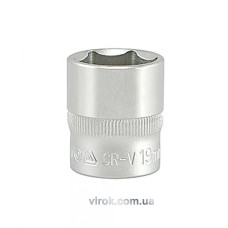 Головка торцева шестигранна YATO 3/8" М19 х 30 мм