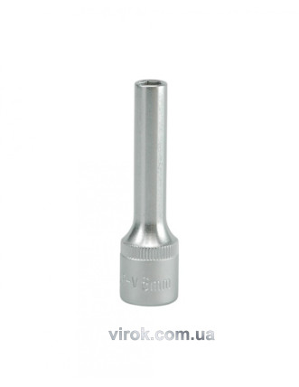 Головка торцева шестигранна довга YATO 3/8" М6 х 63 мм