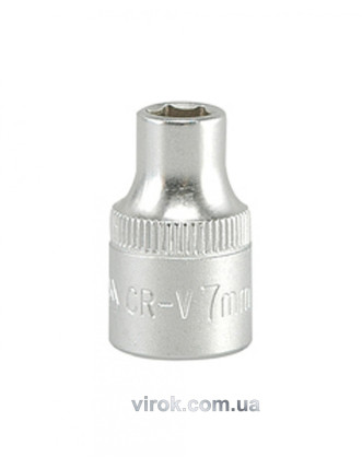 Головка торцева шестигранна YATO 3/8" М7 х 28 мм