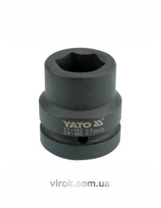 Головка торцева ударна шестигранна YATO 1" M28 х 59 мм